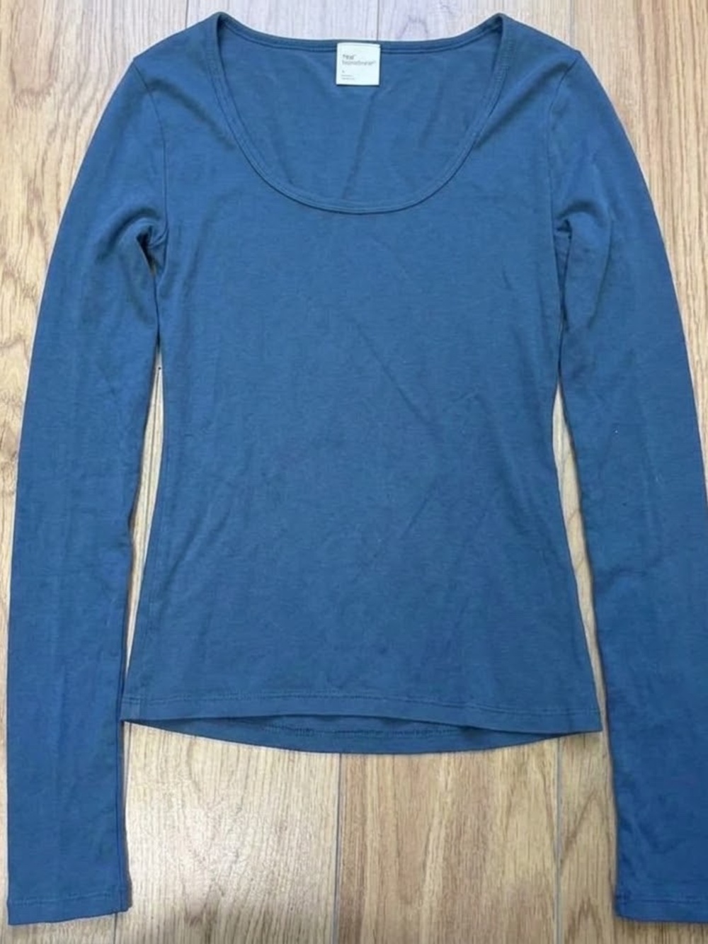 Aritizia TNA Teal Blue Long Sleeve Top S